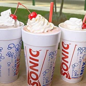 Sonic half price shakes 2024​