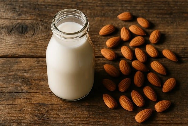 Almond Milk and Protein Shakes