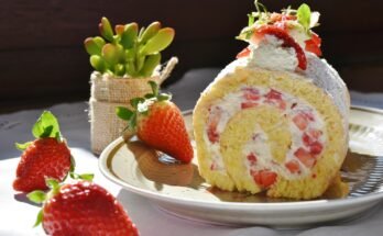 Vegan Strawberry Protein Shake