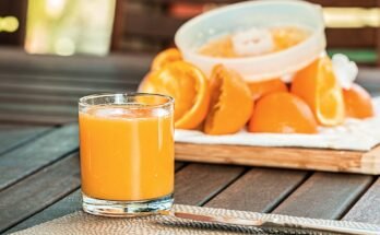 Orange Juice Protein Shake
